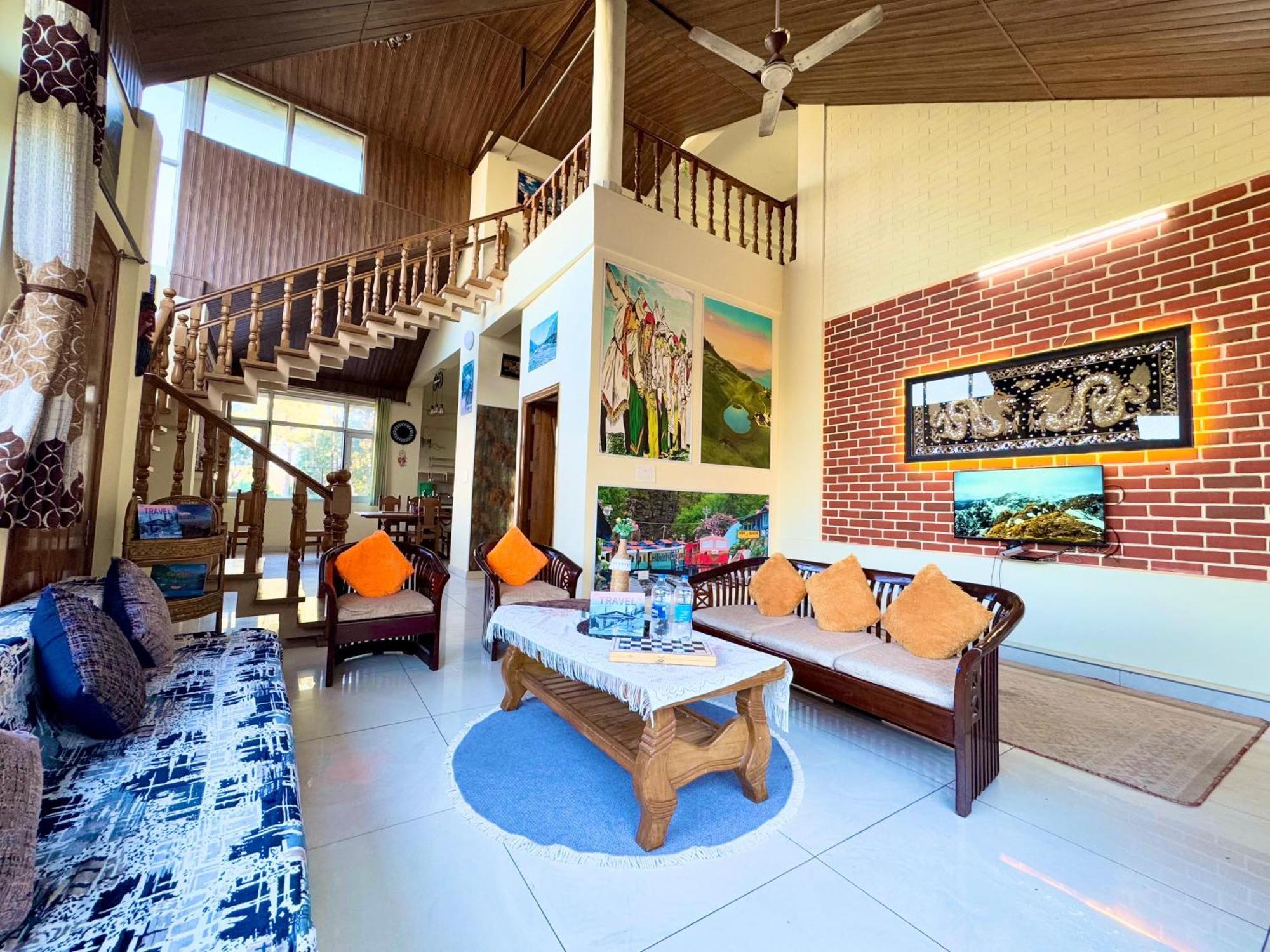 The Auriga 3Bhk Fully Entair Villa With Bonfire In Kasauli I Pvt Stay I Open Air Terrace I Kitchen Livingroom I Lawn Bonfire I Gaming Zone Zewnętrze zdjęcie